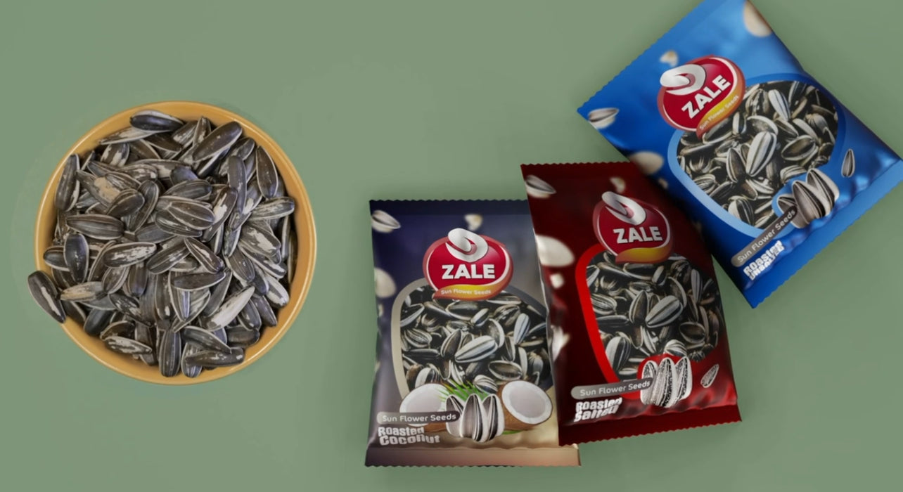 Zale Roasted Coconut Sunflower Seeds